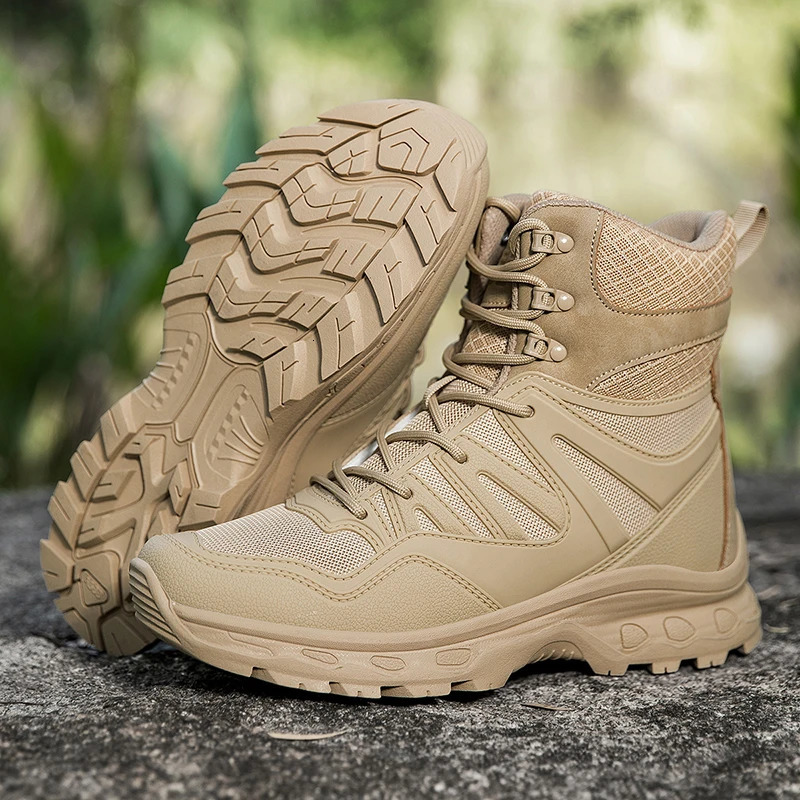 High Quality Camouflage Mens Hiking Boots Big Size 47 Training Tactical Boots Men Jungle Man Safety Shoes zapatos de senderismo 251021