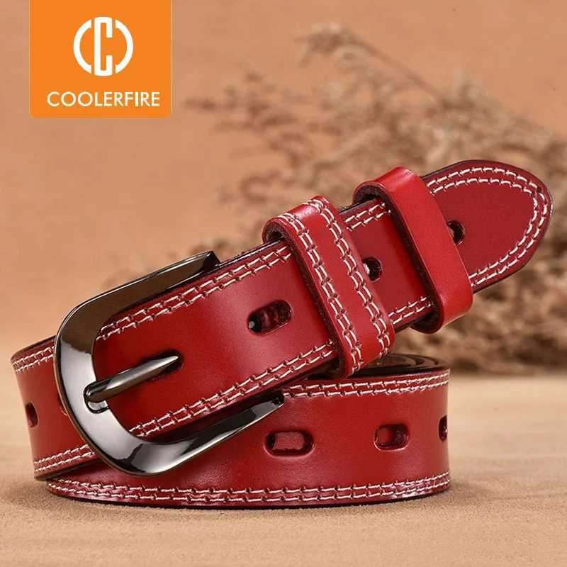 Women Genuine Leather Belt For Female Strap Casual Allmatch Ladies Adjustable Belts Designer High Quality Brand W251024