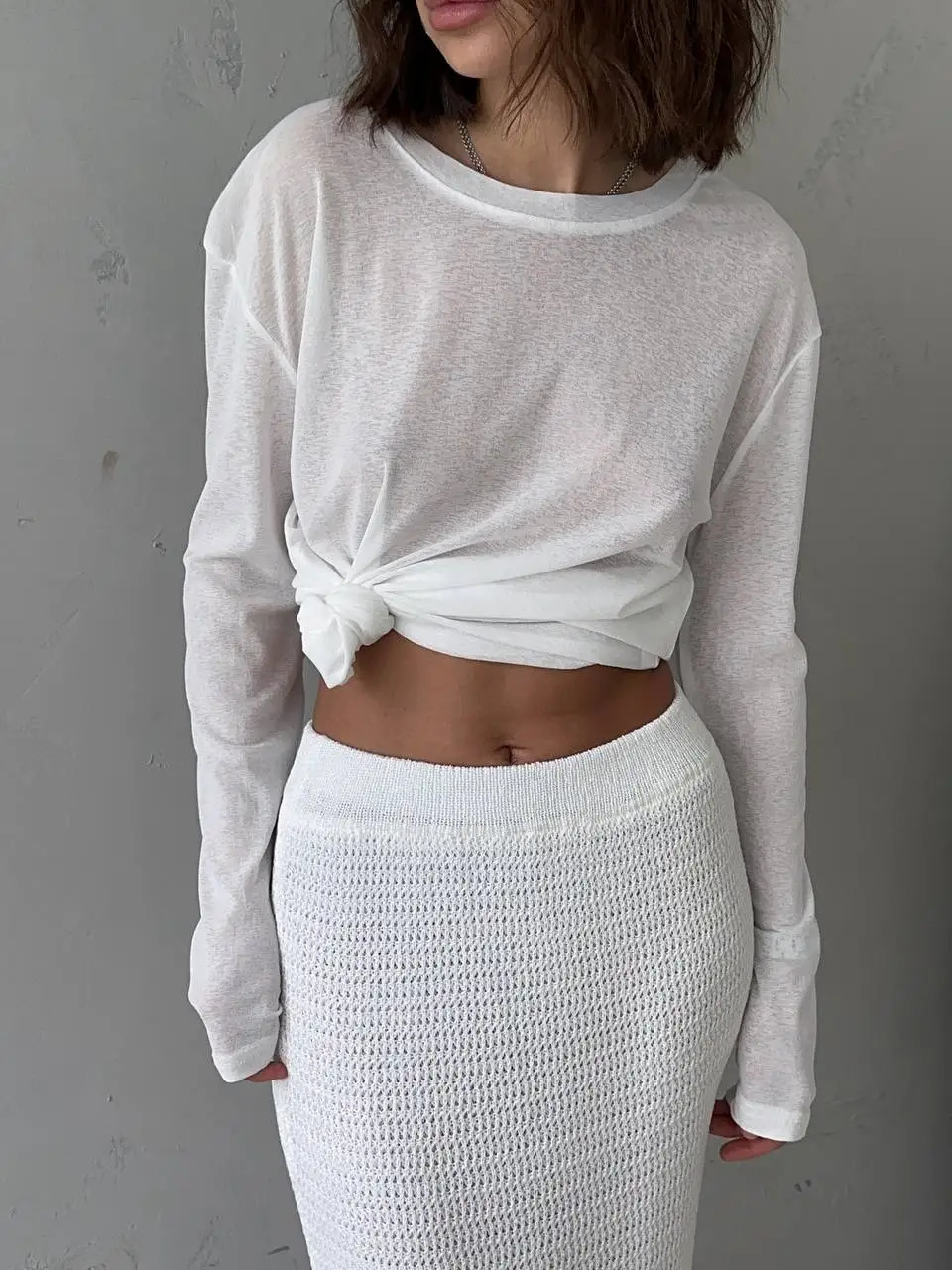 Hirsionsan Basic soft T Shirts Women Summer autumn Long Sleeves Loose Bottom Tees Ladies Casual Knitted Soft Woman Tops 251017