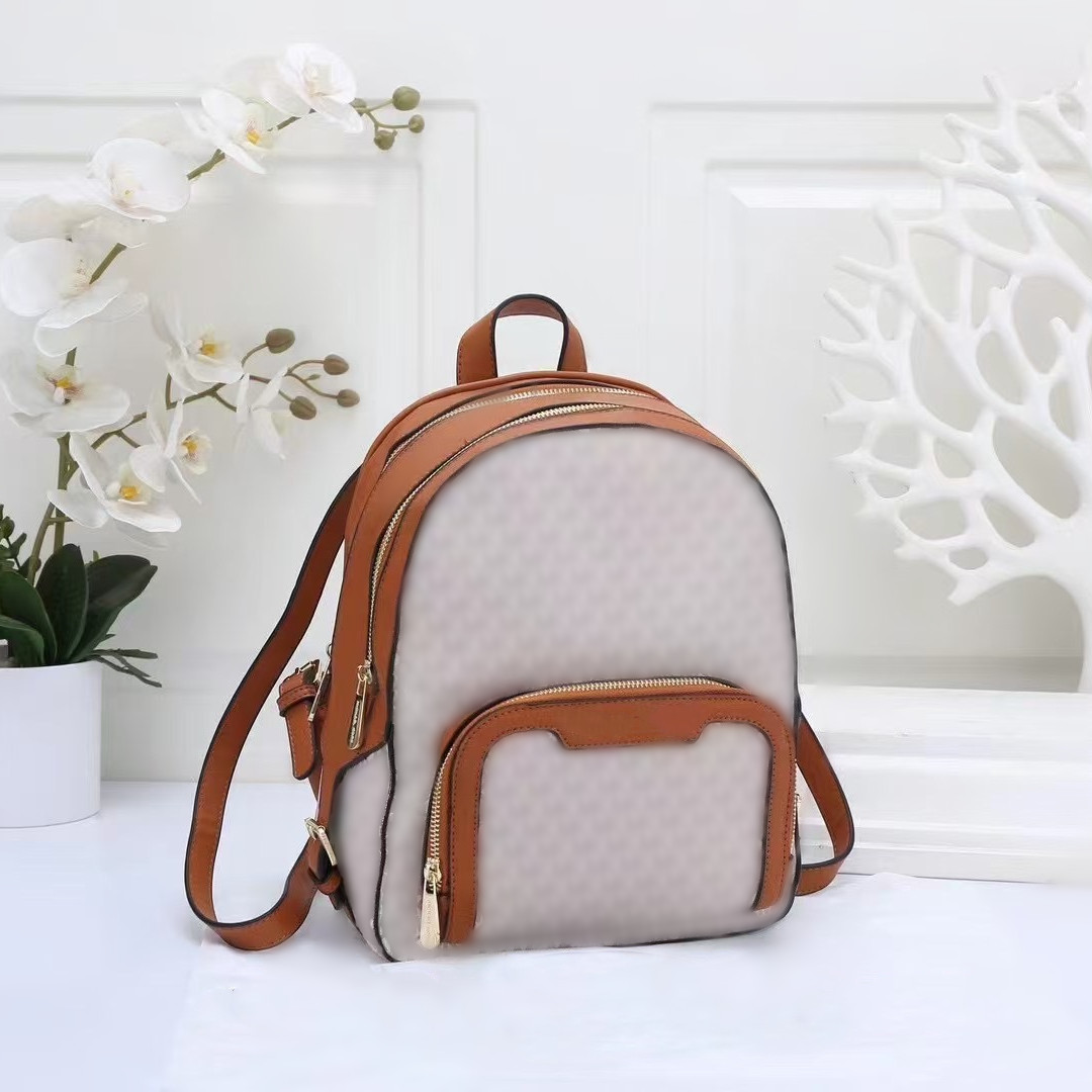 Luxury backpacks Michealss khors designers backpacks book bags travel student schoolbag 666 classic books print handbag woman Backpack designer schoolbag 2207