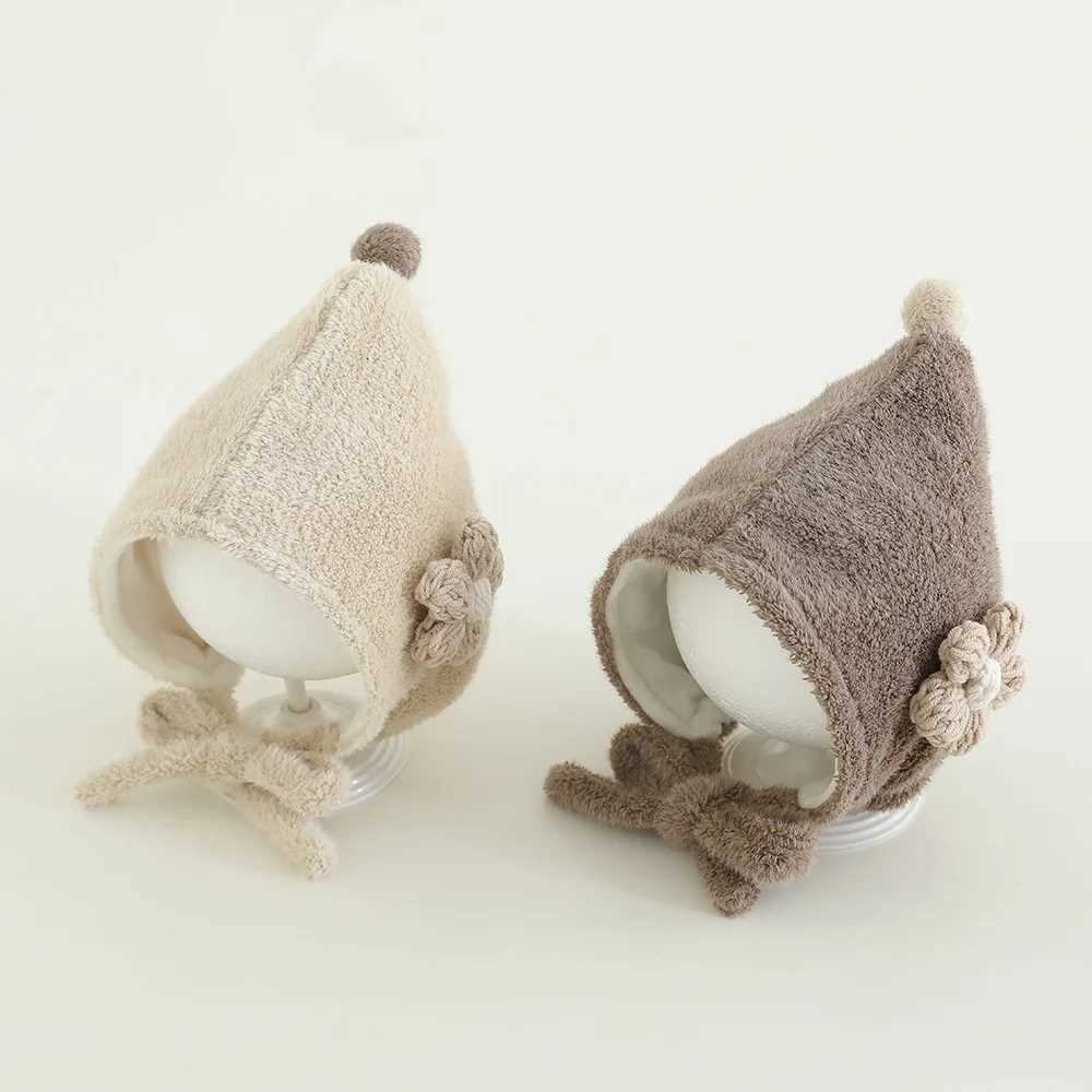 New Warm Baby Warm Hat Windproof Polar Fleece Balaclavas Knitted Integrated Ear Protection Hat Outdoor SportsL251024