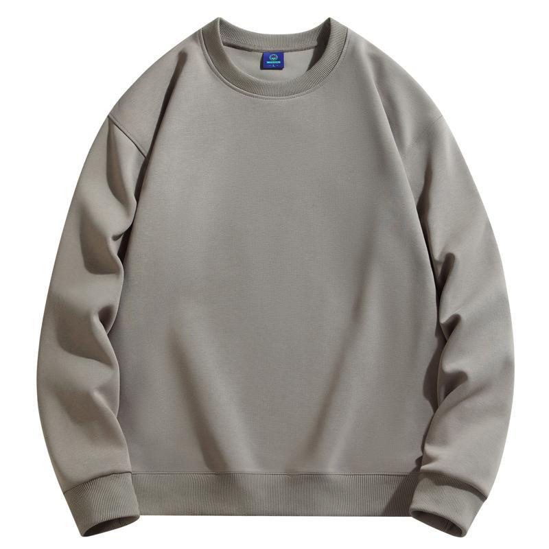 Autumn and winter pullover with velvet round neck sweatshirt, workwear, customized workwear, embroidered logo, advertising shirt, outerwear, cultural 