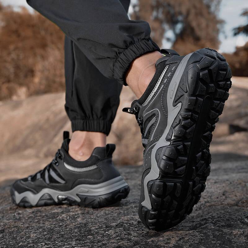 Paul Camel Men's Shoes 2026 New Outdoor Hiking Footwear Genuine Leather Non-Slip Wear-Resistant Casual Sports Shoes for All-Day Trail Trekking
