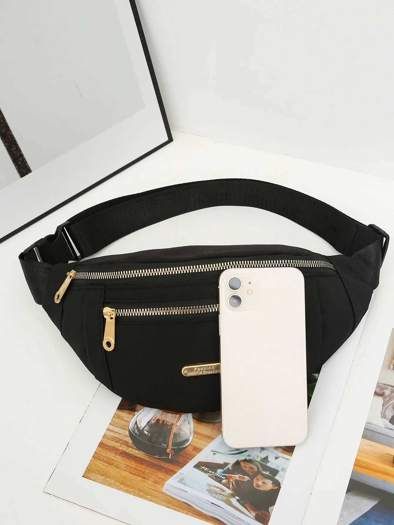 Fanny Packs Waist Pack for Women Waterproof Waist Bag with Adjustable Strap for Travel Sports RunningL251024