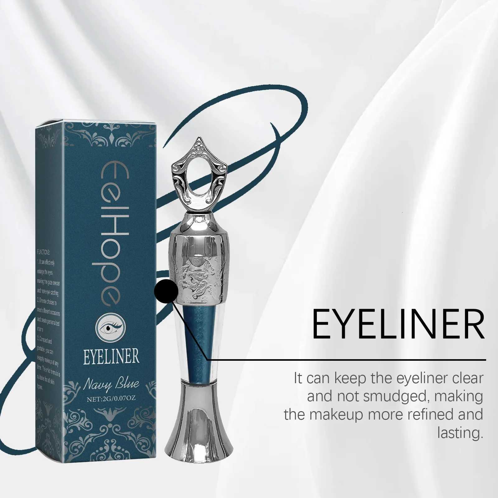 Eelhope 2g Colorful Makeup Eyeliner Travel Size Lasting Waterproof No Smudge Makeup Smooth Matte Beauty Eyeline Eye Shadow PenL251024