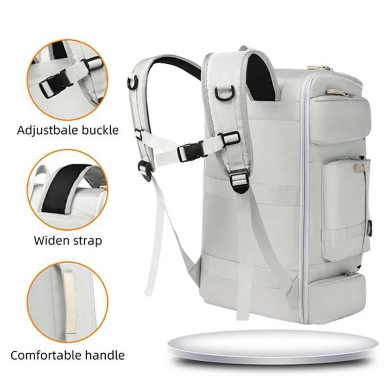 Large Capacity Gym Bag Travel Backpack Wet Dry Separation Shoulder Bags Outdoor Sports Backpacks Yoga Fitness Training Bags Pack J251024