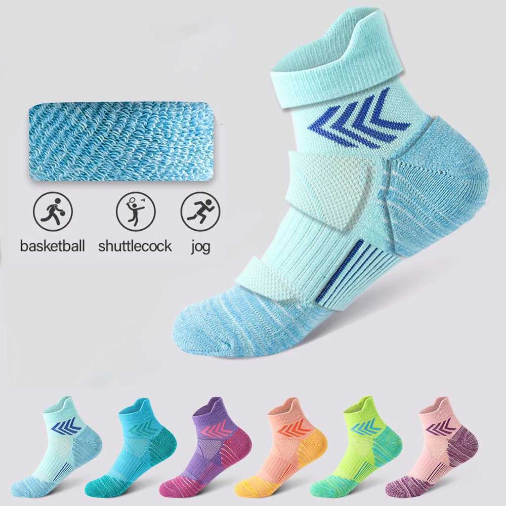5 Pairs Women Basketball Socks Marathon Sports Running Socks For Women Socks Professional Training Gym Socks For Women Y251024