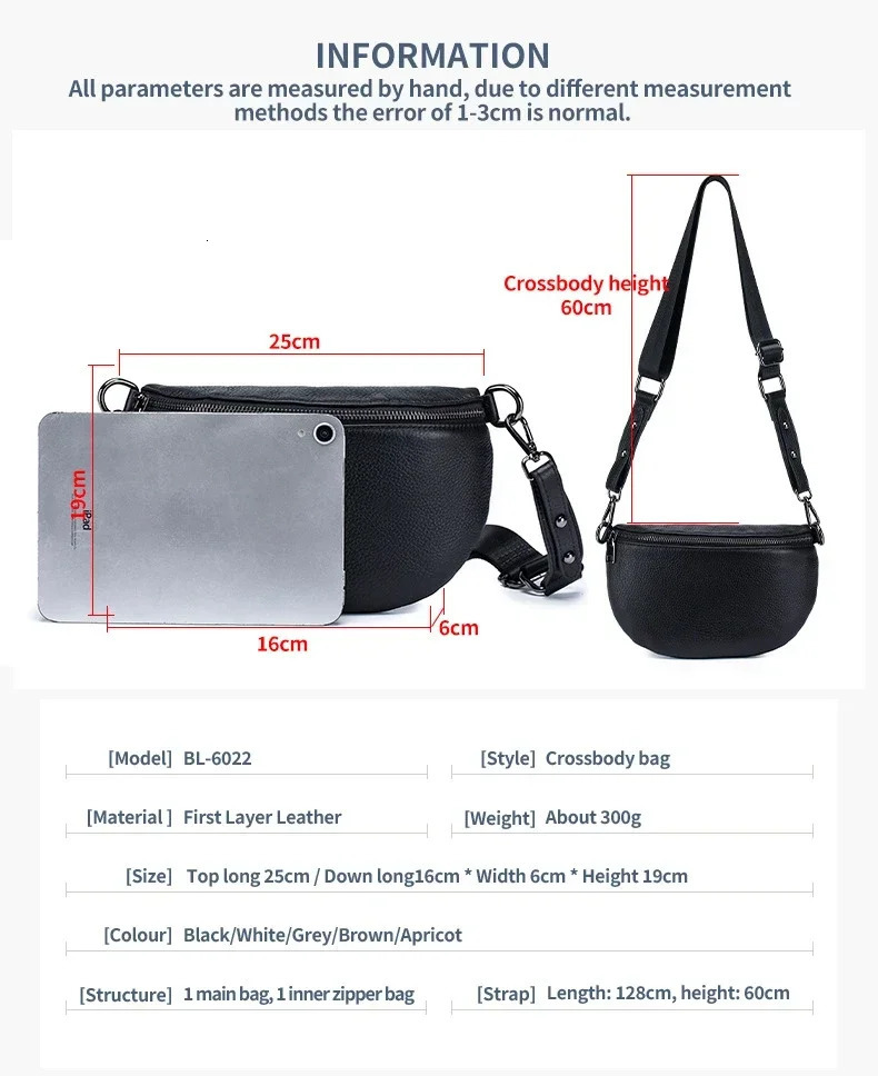 Genuine Leather Small Chest Bag for Women Simple Versatile Shoulder Trendy FirstLayer Cowhide Phone Pouch Purse 251014