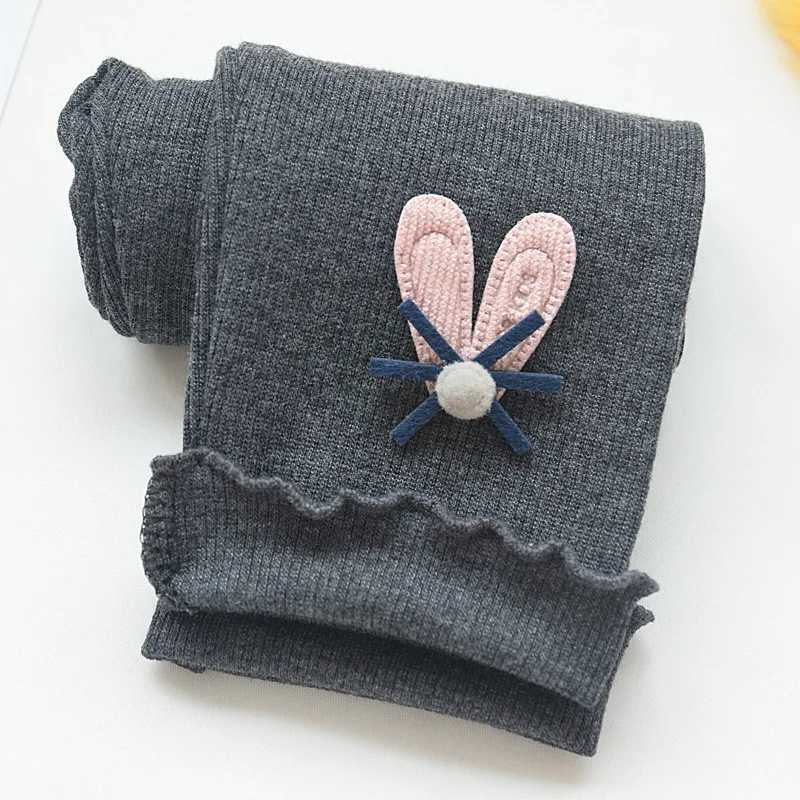 Girls Seven Points Bottoming Trousers Outer Wear Bunny Trim Slimfit Leggings Girls Pants Kids Wears for Girls Leggings 2 To 7 YT251024