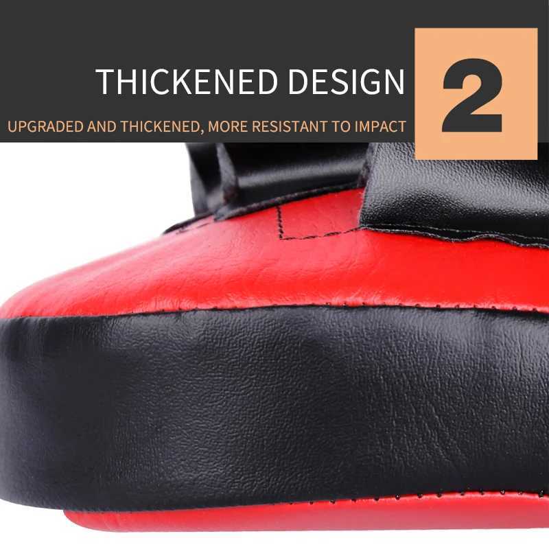 1PCS Boxing Pad Hand Target Thai Kick Sanda Training Taekwondo Sports Fitness Equipment Sand Bag Punch Pads for Adult Children Y251023