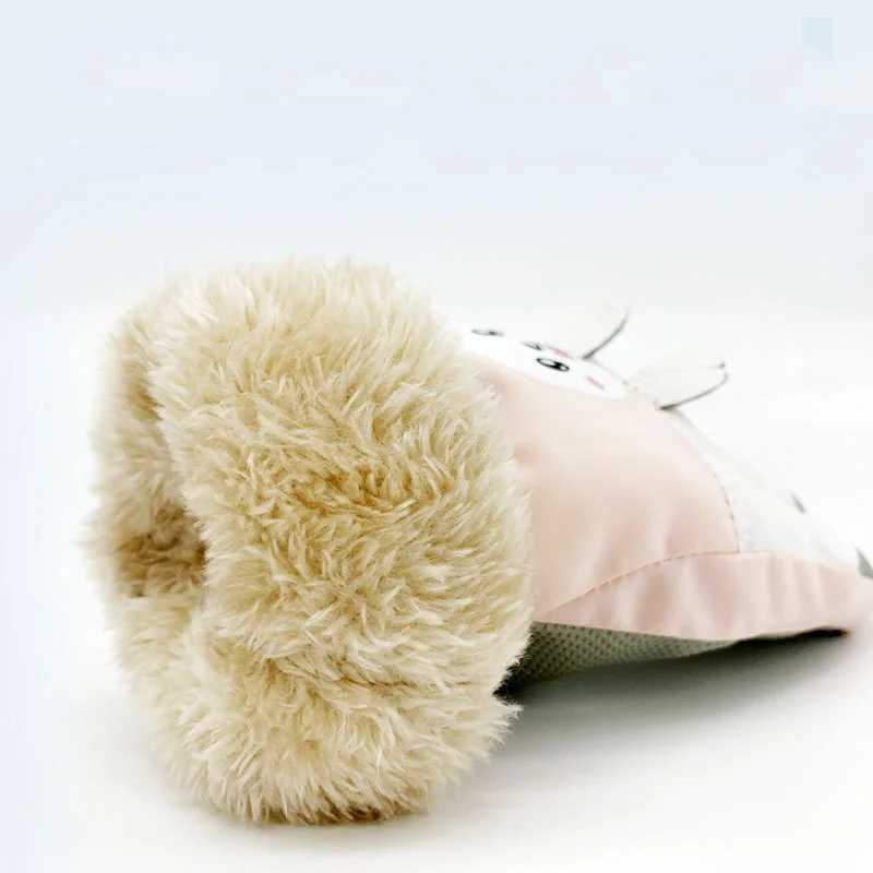 Cute Kids Winter Gloves for Girls Boys Thicken Windproof Children Ski Gloves Snow Sports Child Mittens for Snowboard 48Y Y251024