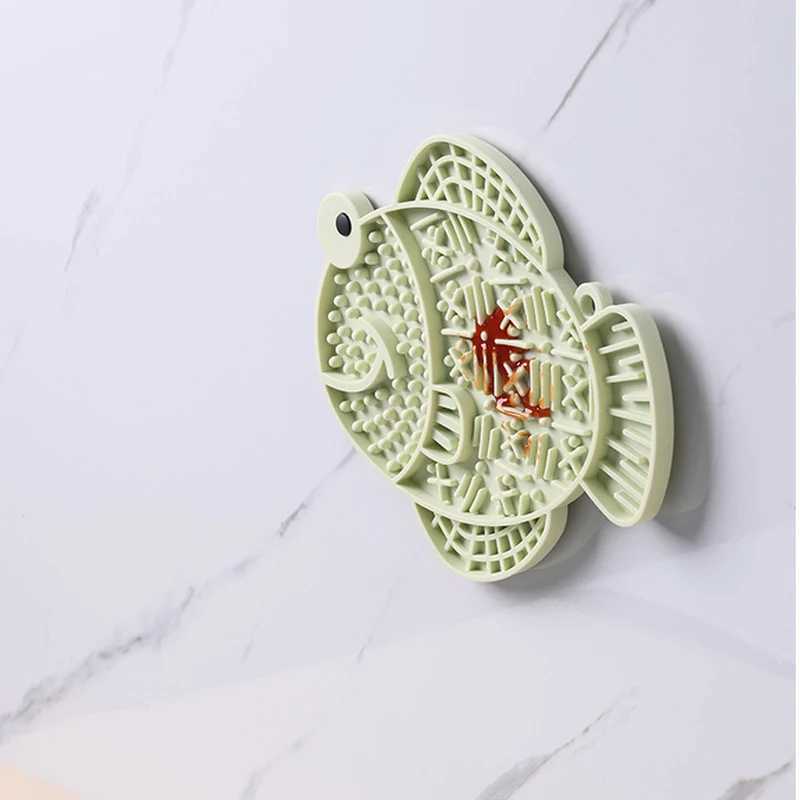 1 PcSlow Feeder Licking Mat for Dogs CatsSuction Base Silicone Pet Feeding Mat AntiAnxiety Lick Pad with Creative Patterns Y251023