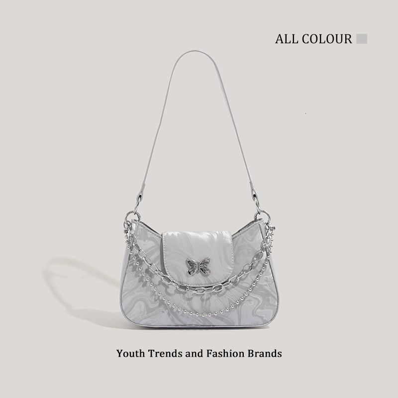 Luxury Brand Designer Bag Niche Design Underarm Women's Bag Fashion Trend High-Value Crossbody Bag Aesthetic Casual Personality Light Luxury Hand