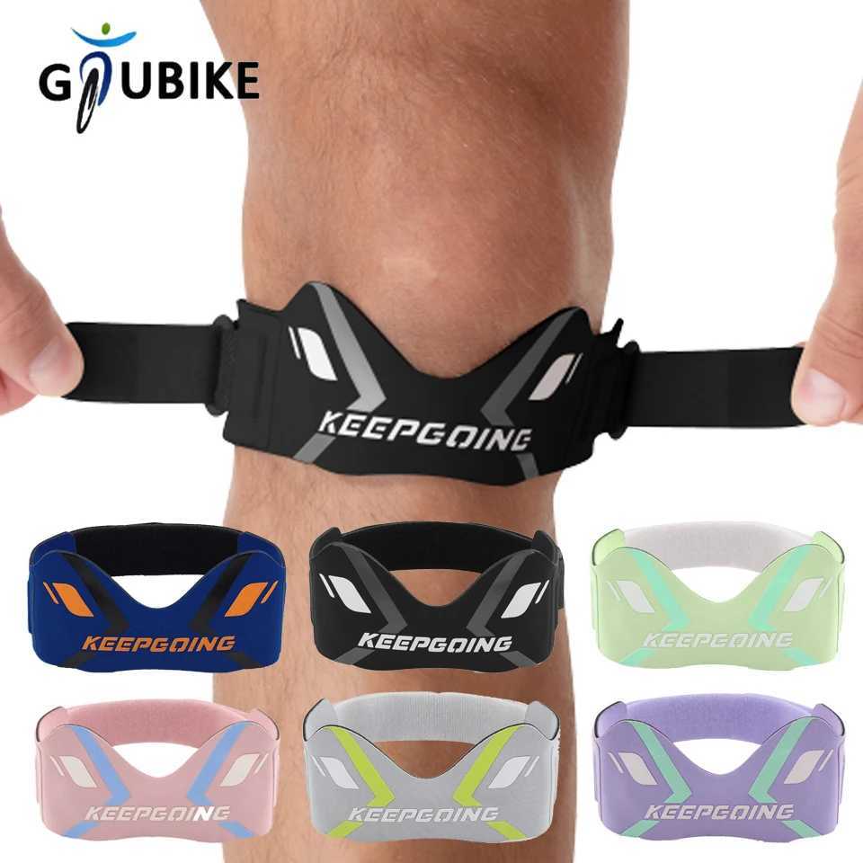 GTUBIKE 1PCS Patella Band Protection Kneecap Knee Tendon Support Strape Brace Adjustable Absorption Compression Pad BasketballW251024