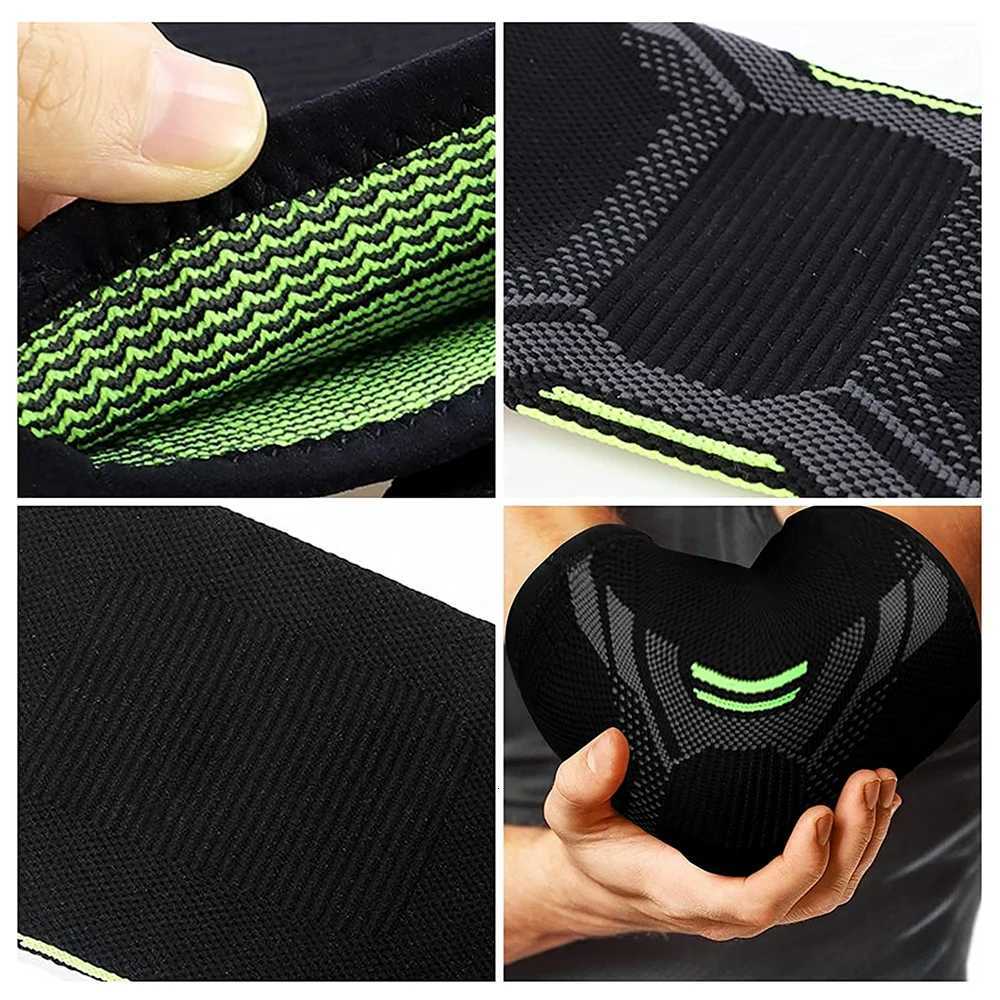 Elbow Support Elastic Gym Sport Elbow Protective Pad Absorb Sweat Sport Basketball Volleyball Tennis Arm Sleeve Elbow BraceW251024