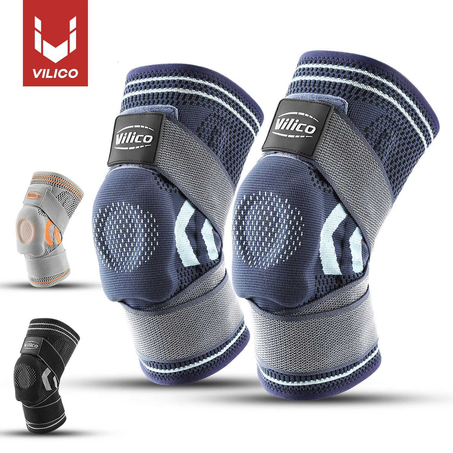 1PC Knee Brace Compression Knit Knee Pad For Sports Quickly Absorb Perspiration Keep Knees Warm Knee Boosters Breathable Support Y251024