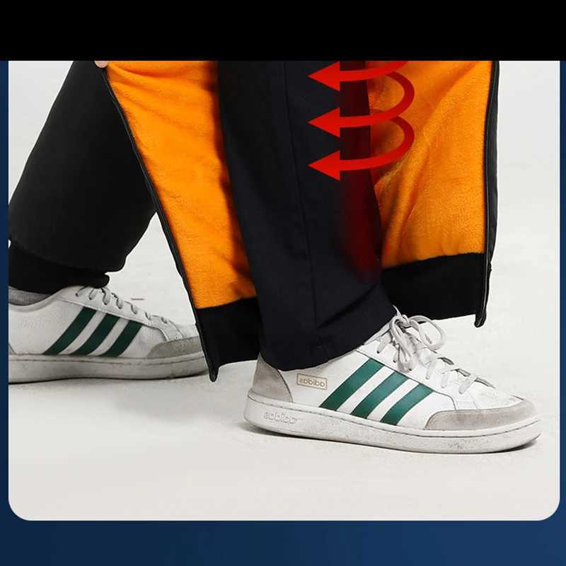 Winter Motorcycle Warm Knee Pads Velvet Knee Warmers with Reflective Zipper Thermal Knee Support for Mountain Bike Knee PadsW251024