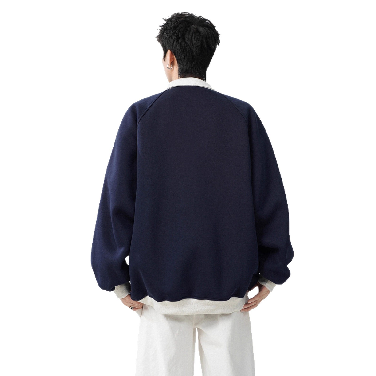 American Style Striped Casual Cardigan Sweatshirt Men Autumn Winter Designer Hoodie Jacket Tracksuit Men Polo Veste Coat New Trendy Brand College Styl