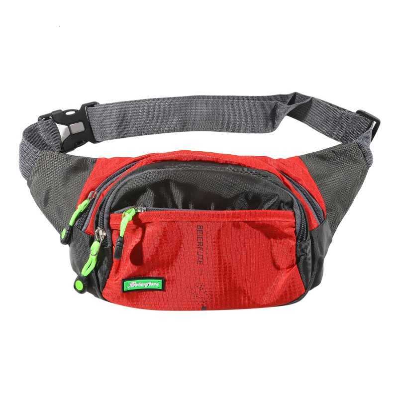 Functional Waist Bag Outdoor Running Walking Sport Fitness Multifunctional Phone Key Packet Waterproof Fashionable Diagonal BagsL251024