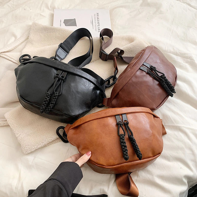 y Crossbody Chest Bag High quality soft Leather Women Waist Fashion Fanny Pack ner ladies Shoulder Phone 251014