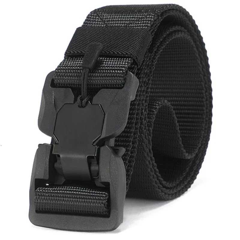 New Mens 125cm Buckle Belt Nylon Braided Lightweight Breathable Daily Commuter Mens Belt men fashion Belts W251024