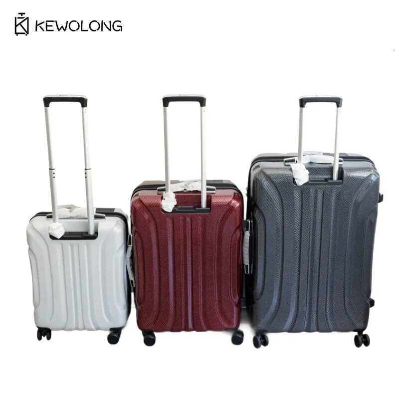 PC Carbon Fiber Luggage Large Checkin Suitcase Ultra Lightweight Travel Trolley Bag with Wheels Spinner Luggage CaseW251024
