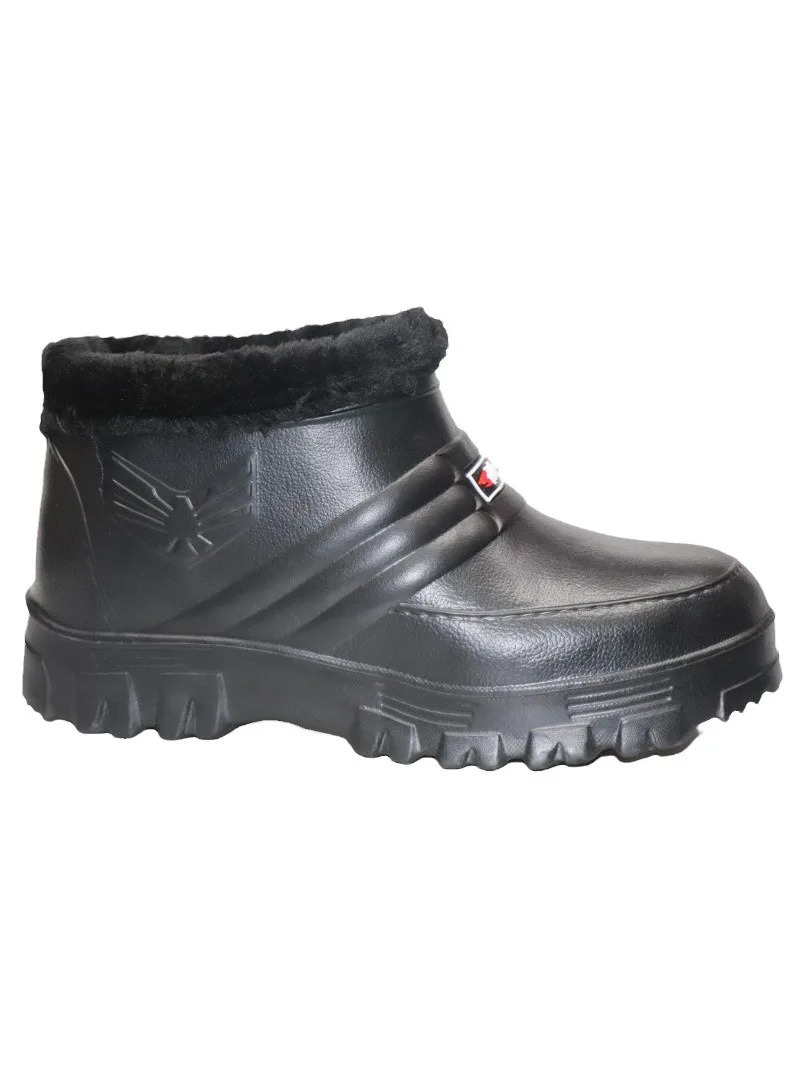 Mens Winter Snow Boots Waterproof Fce Lined Kitchen Laundry Work oes Warm Rain Boots Cotton Single oes SlipOn251020