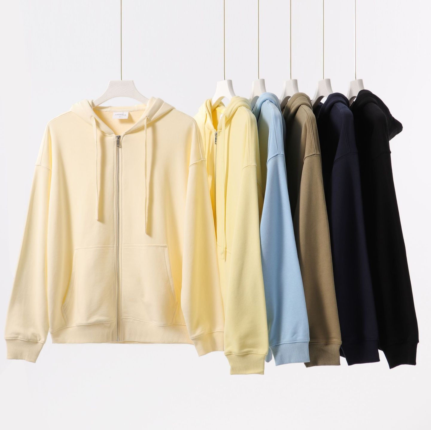 Heavyweight 380g Combed Cotton Designer Hoodie Jacket Tracksuit Men Polo Veste Coat Drop Shoulder Hooded Pullover Sweatshirt For Men, Autumn And Winte