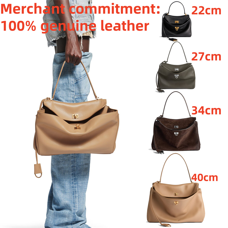 Rodeo bag Luxury Designer bags suede large capacity tote bag Womens mens genuine leather crossbody Shoulder Bag Top quality handbags Locking crocodile Underarm bag