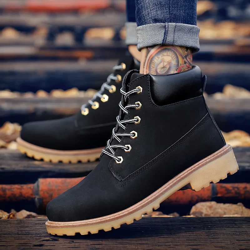 Brand Men Boots British style Unisex Ankle Boots Fashion Luxury Mens Motorcycle Boot High Quality Leather Shoes New botas mujer W251024