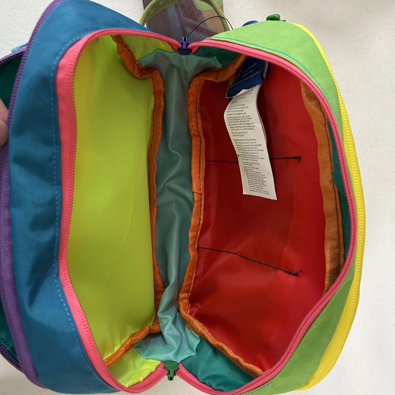 Y2K Cotopa 4L makeup bag Outdoor Travel Fashion and Environmental Protection Splicing Color Dopamine Washbag Handbag 251014