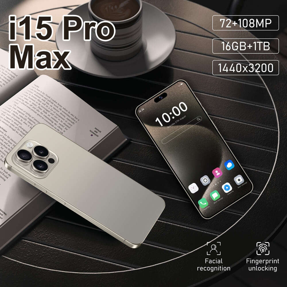 New I Pro Max Phone Inch GB True G All In One Metal Brushed Frame