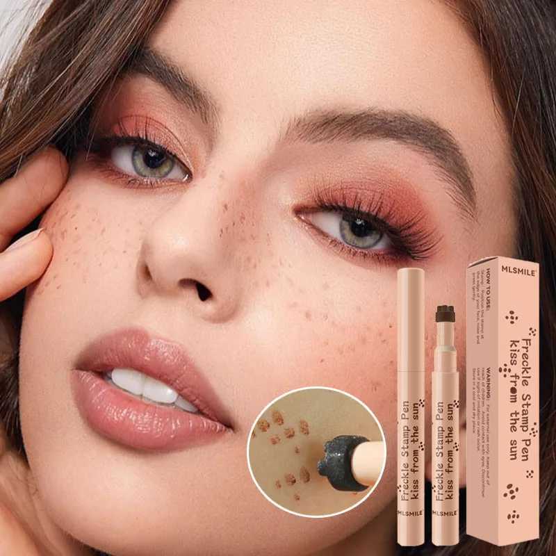 Natural Freckle Pen Waterproof Simulation Fake Spot Makeup Tool Lasting Waterproof Face Dot Spot Pen Eyeliner Korean CosmeticsL251024