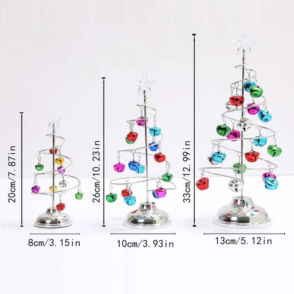 Crystal Christmas Tree Lamp Night Lights Battery Operated Desk Table Lamp Decorative Iron Tree for Living Room Bedroom C251115