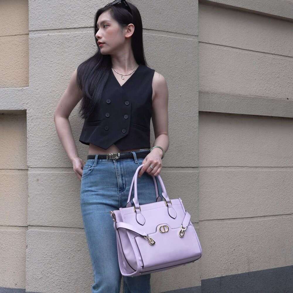 Designer Bags Women's Texture Super Fiber Leather Handbag Large Capacity Tote Bag Guangzhou