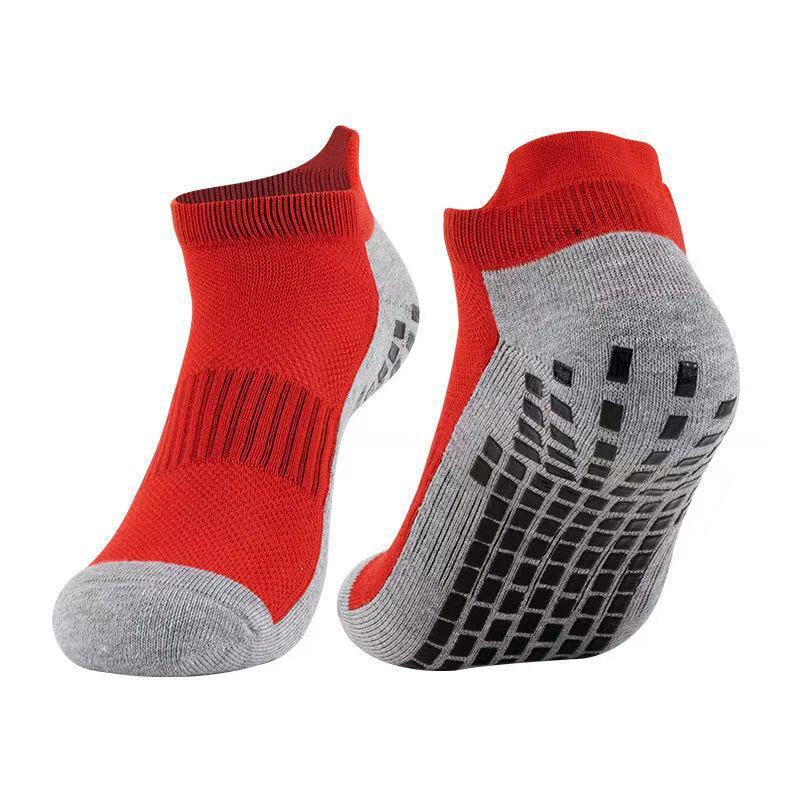 5 Pairs Quick-Dry, Invisible, Non-Slip, Antibacterial, Sweat-Absorbent, Odor-Resistant Football Socks Sports Socks Wear-Resistant Sports Basketball