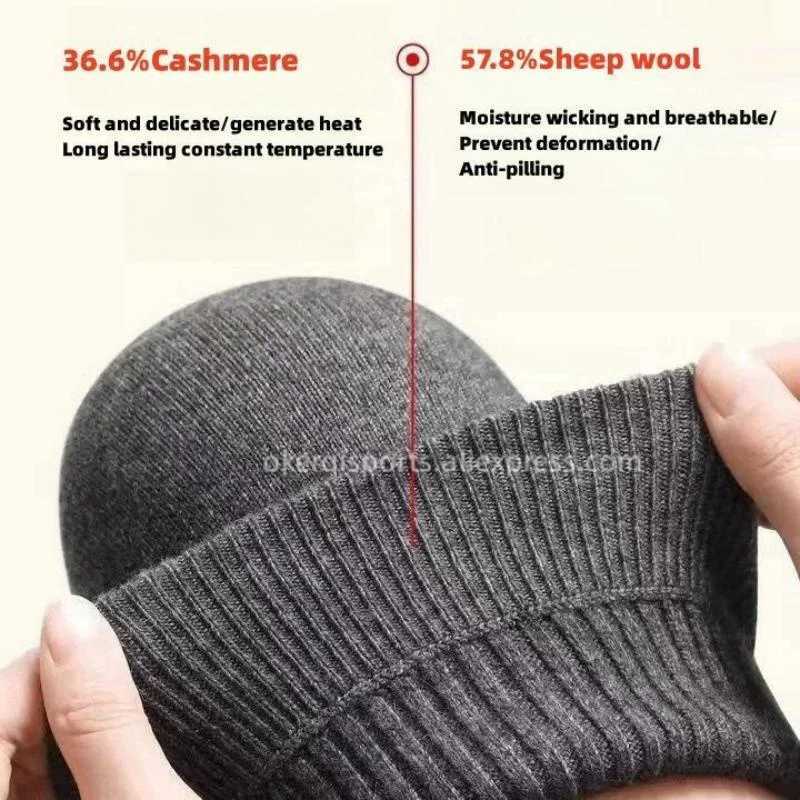 2024 Winter Wool Knee Pads Support for Joint Pain Tendonitis Arthritis for Women Men Old People Leg Arthritis Warmer Leg SleevesW251024