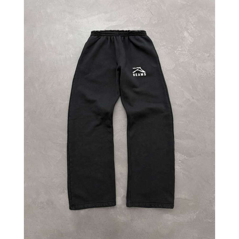 Casual Simple Couple Fashion Hoodie Trendy Brand Printed Loose Sweatshirt Sweatpants