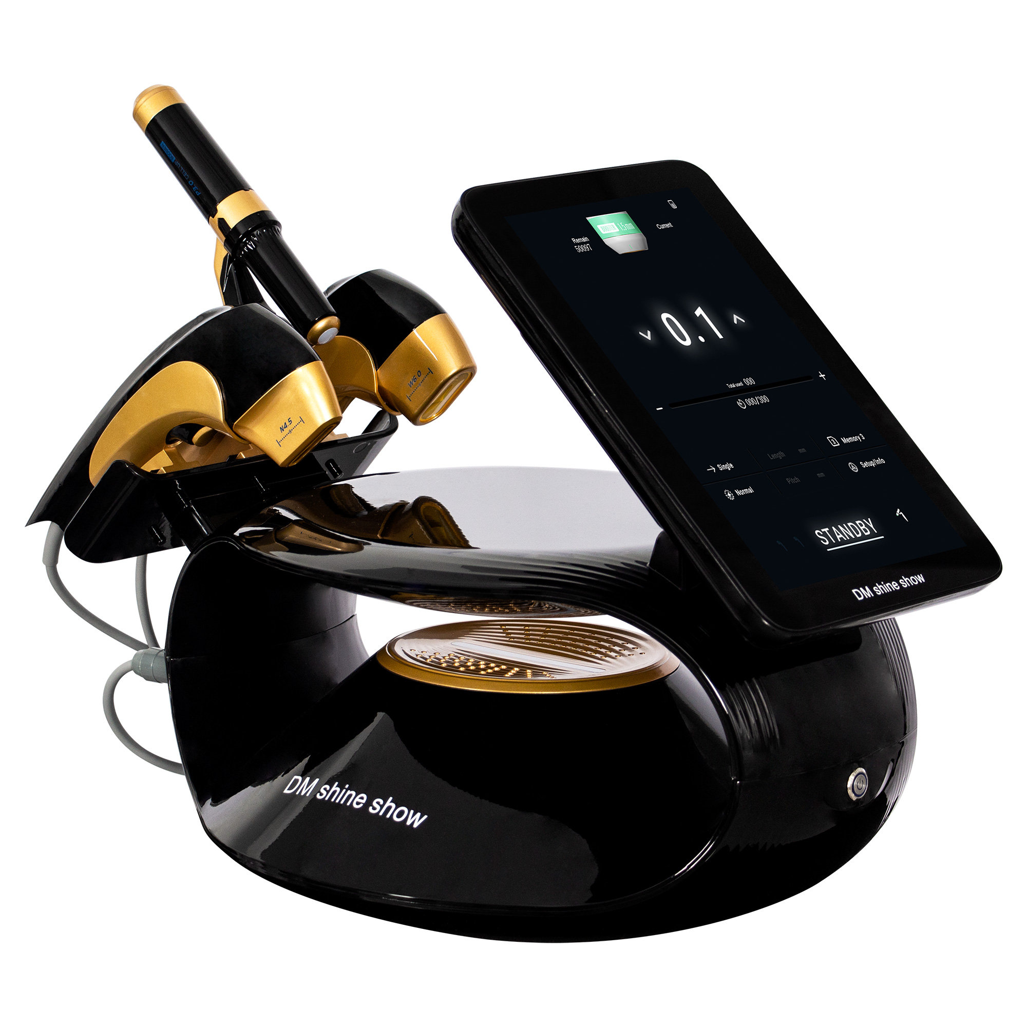 Hifu Ultrasonic Facial Tool - Collagen-Activated Firming Device - Contour Tightening + Anti-Age Rejuvenation