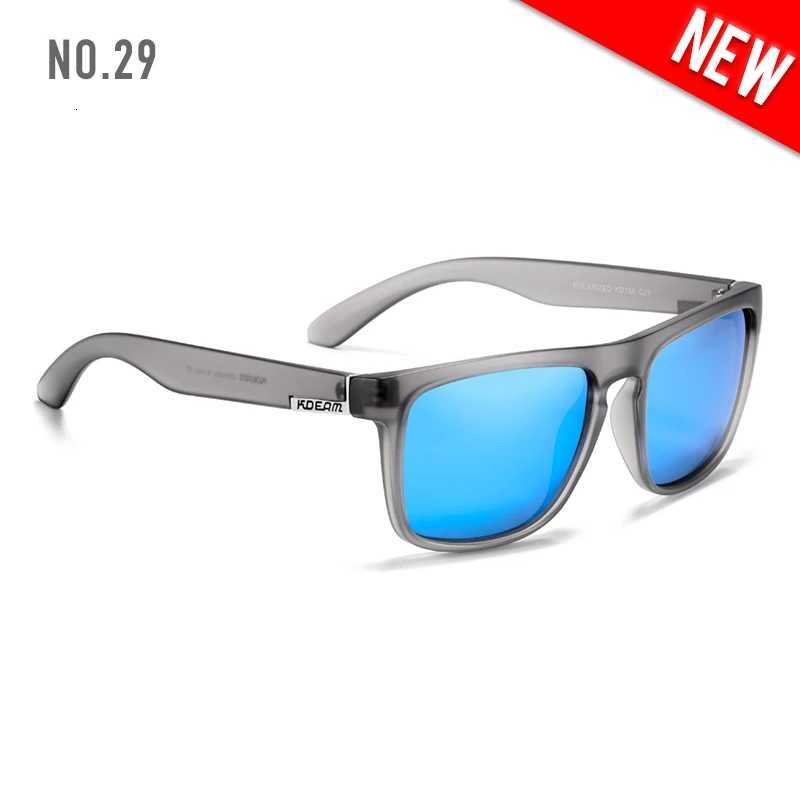 Fashion Guys Sun Glasses From KDEAM Polarized Sunglasses Men Classic Design AllFit Mirror Sunglass With Brand Box CET251024