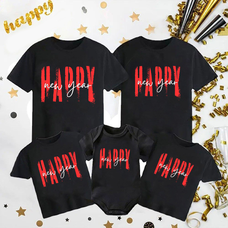 Christmas Family-Themed Tee Shirts Personalized Prints Available for All Ages