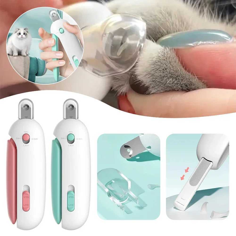 Professional Pet Cat Nail Clippers with Safety Lock Cat Dog Nail Clipper Cutter Pet Claw Trimmer Puppy Kitten Care Grooming Tool Z20251024
