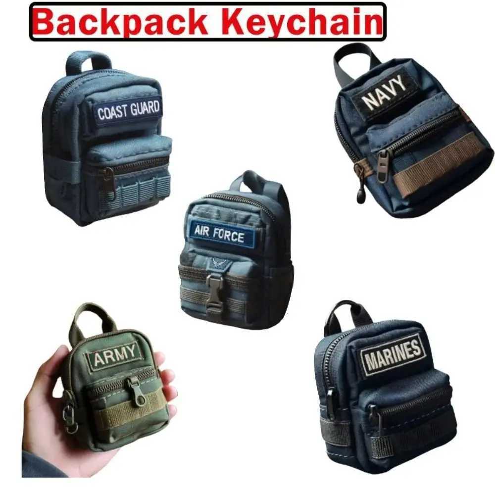 Mini Backpack Keychain Multipurpose Coin Purse Backpack Key Bag Outdoor Accessory Gift for Adults Teens Z251023
