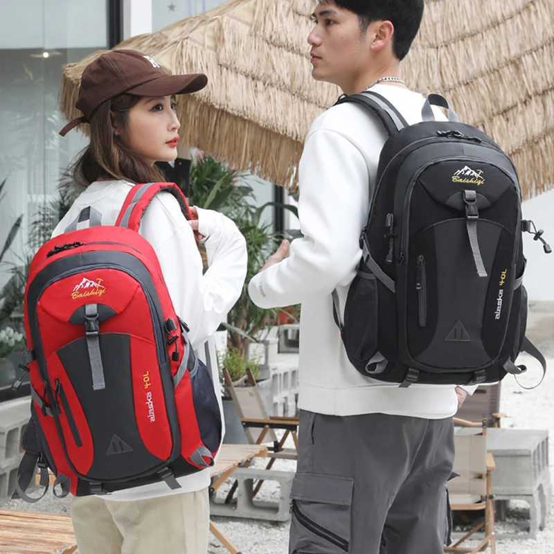 Unisex Hiking Backpack 2024 New Women and Men Outdoor Mountaineering Bag Large Capacity Travel Camping Storage Bags J251024