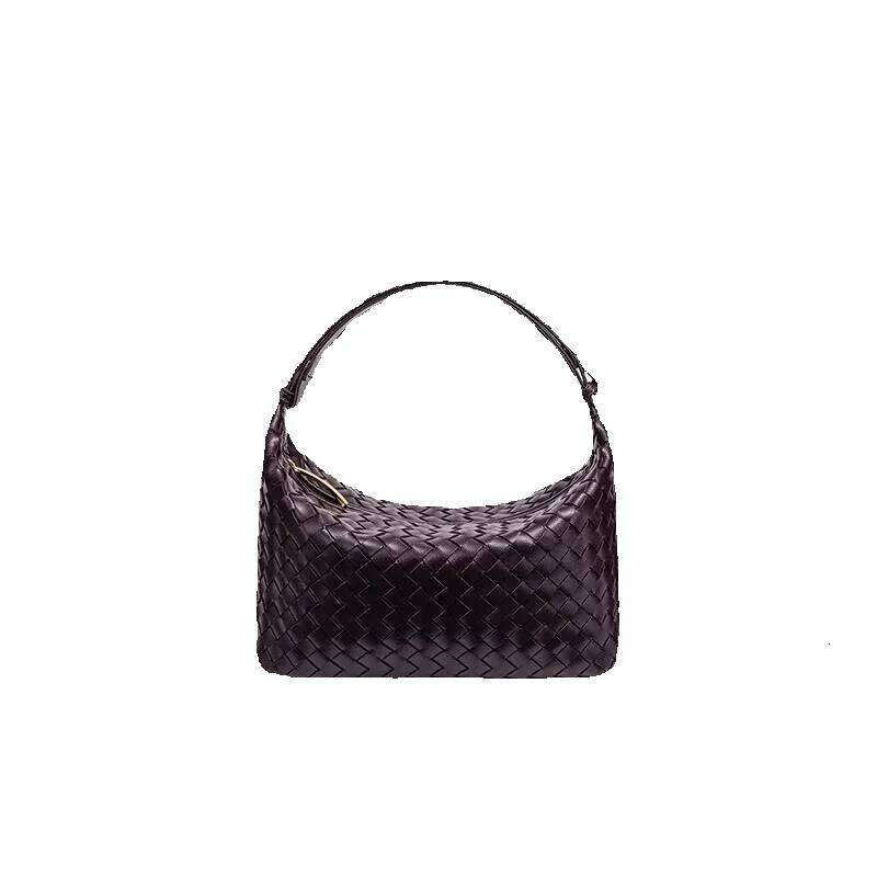 Hand-Woven Fashion Trend Single Shoulder Crossbody Casual Simple Handheld Lunch Box Bag