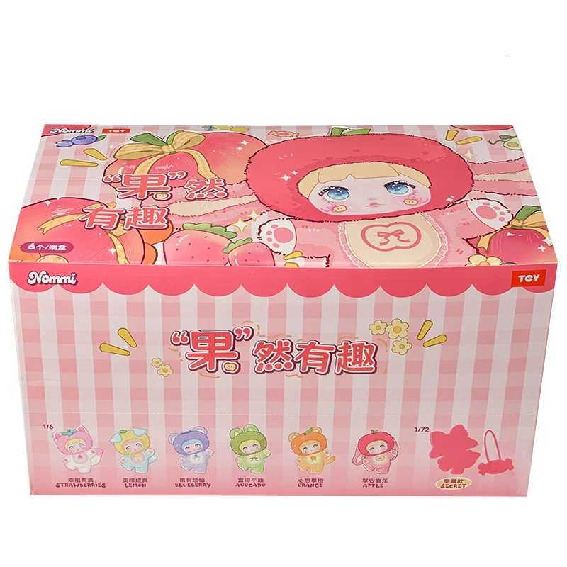 Nommi 6PcsSet Genuine Original Surprise Blind Box Cute Figure Model Toy Plush Pendant Backpack Decoration Childrens GiftXJ251024