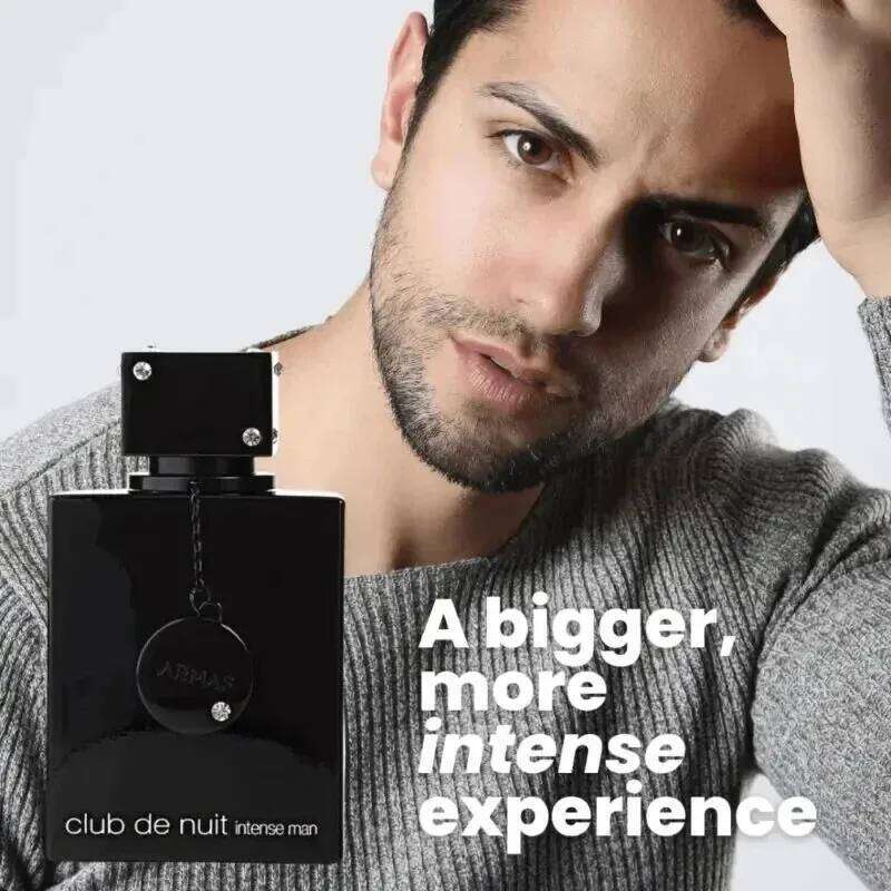 Armaf Club Nuit Intense Man Eau de Parfum Spray 105ml Original Arab Perfumes Lasting Wood Pheromones Perfume Cologne Makeup