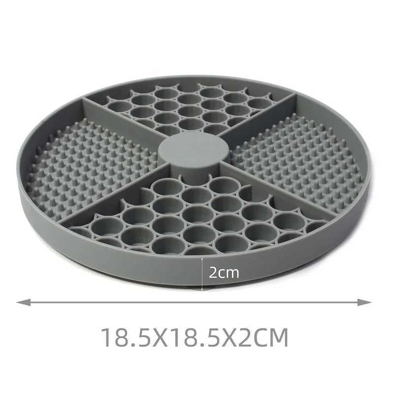 Licking Mat Dogs Pet Supplies Silicone Licking Mat Cat Slow Feeder with Suction Cup Slow Feeding Pad Dog Peeling Mat GCP02 Y251023