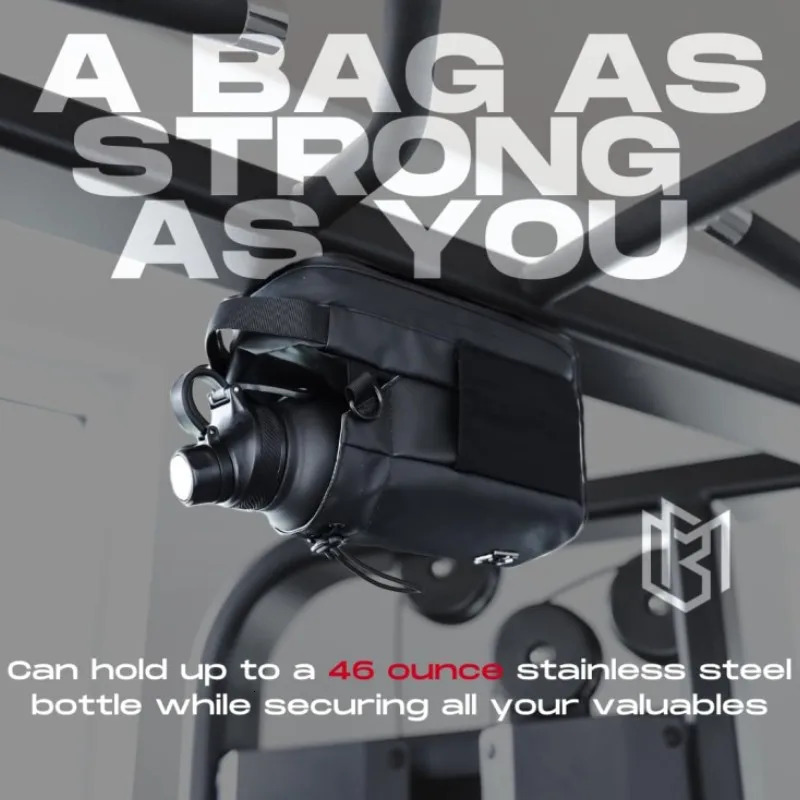 Magnetic Water Bottle Bag Large Capacity Specific Cup Holder with Strong Magnet Portable for Outdoor Sports Gym Camp 251014