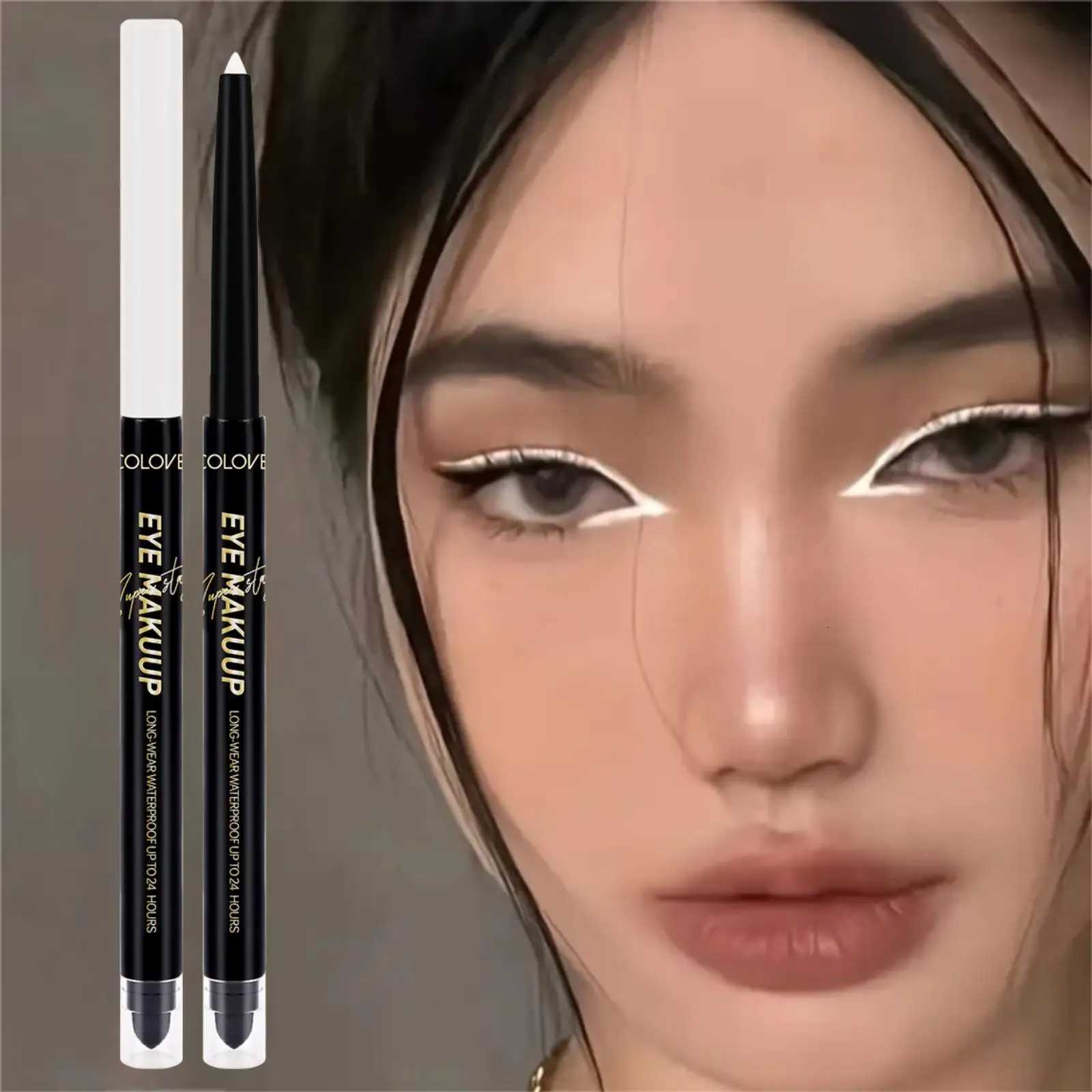 1PC Doublehead Design Not Easy To Smudge Waterproof and Stainproof Eyeliner Glue Pen Suitable for All Skin TypesL251024